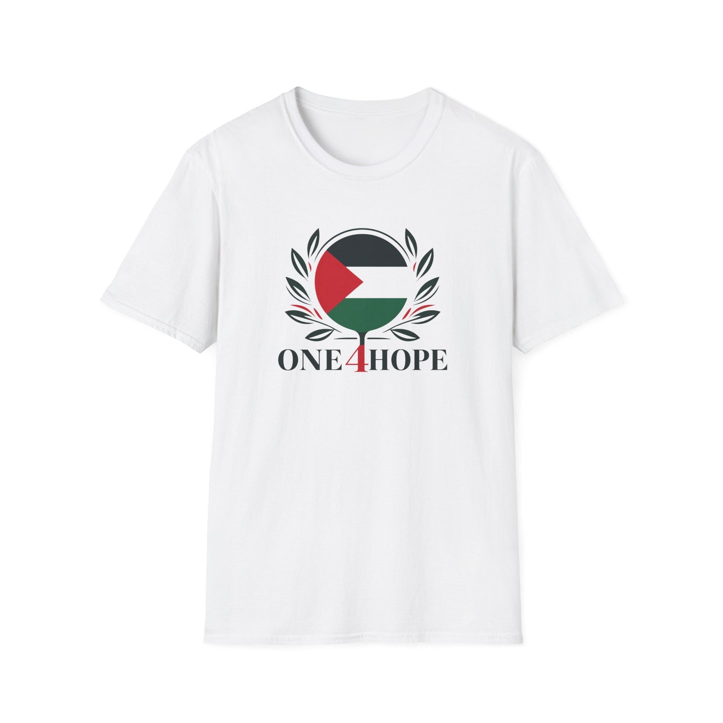 One 4 Hope Palestinian Flag T-Shirt — Solidarity Tee for Palestine