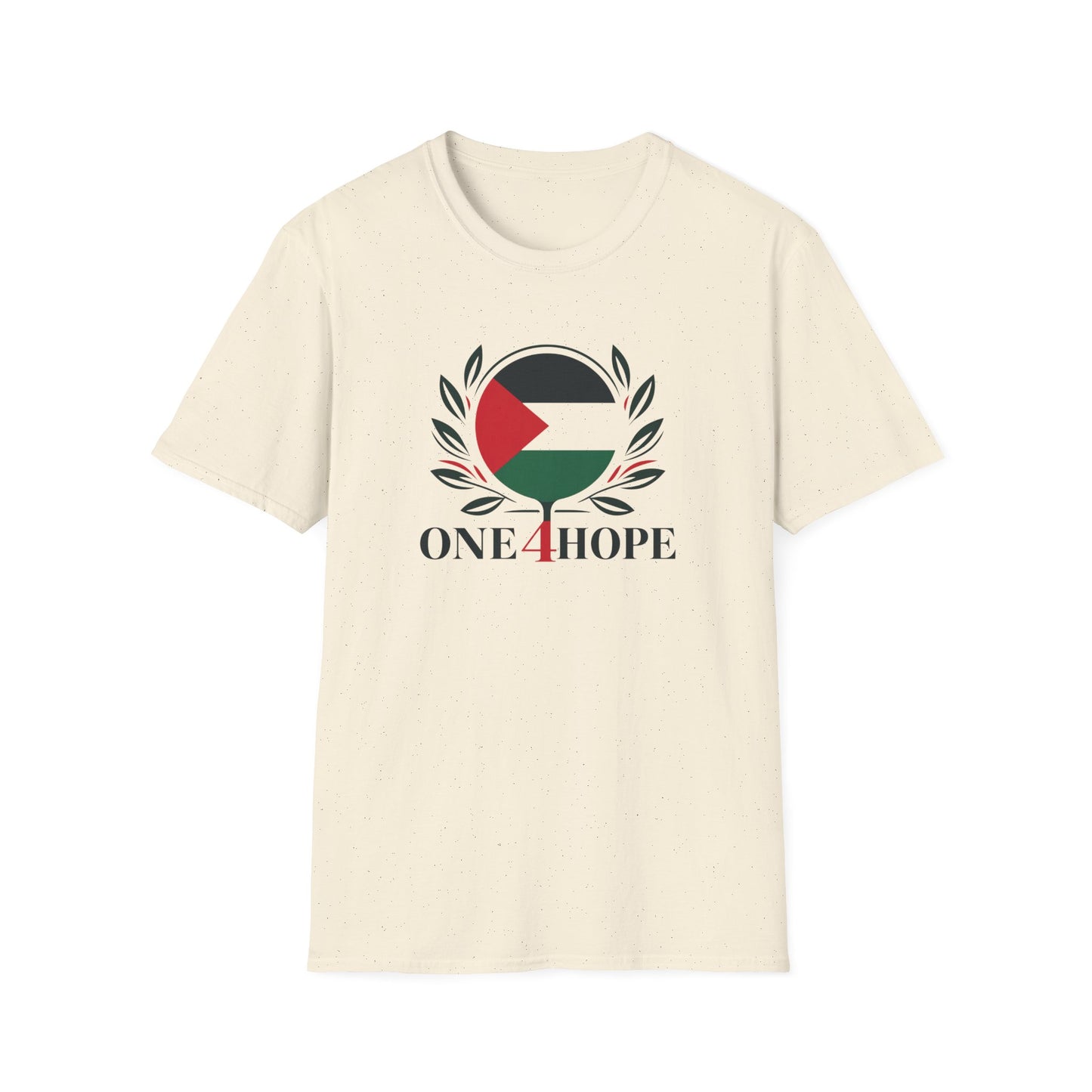 One 4 Hope Palestinian Flag T-Shirt — Solidarity Tee for Palestine