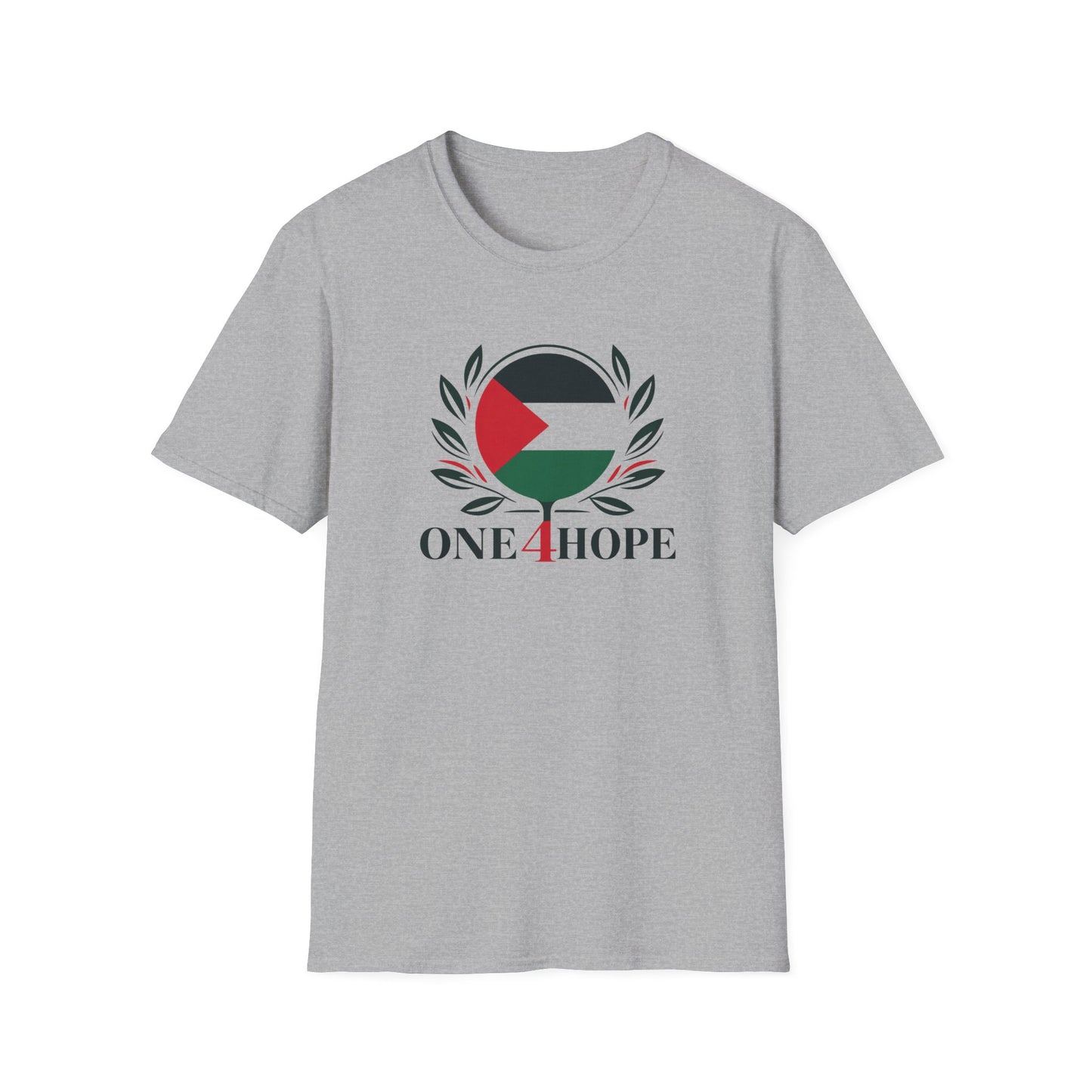 One 4 Hope Palestinian Flag T-Shirt — Solidarity Tee for Palestine