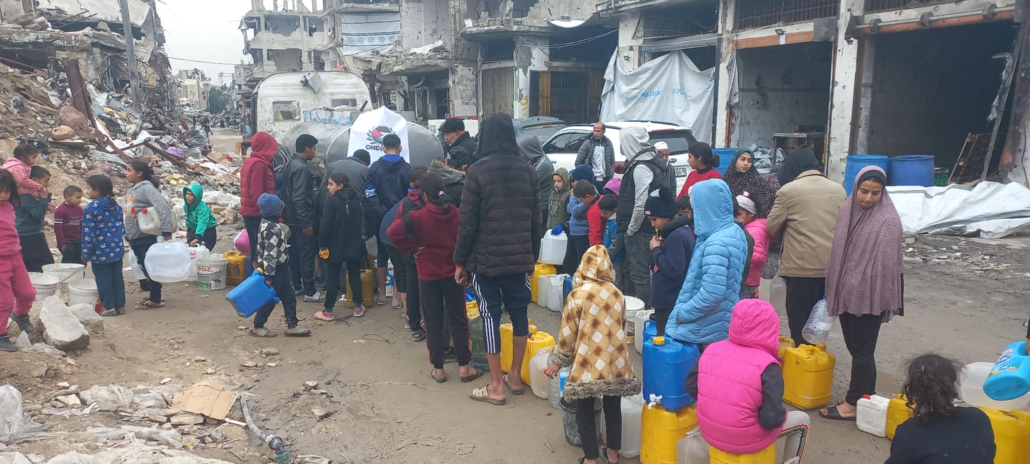 Water Truck in Shejaeia